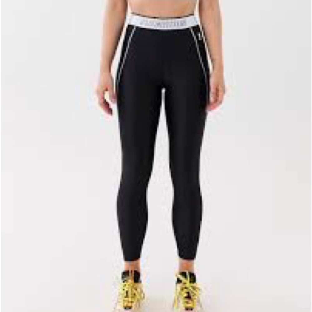PE NATION Black Women's Athletic Leggings